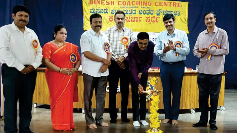 Inter-High School Kannada debate contest held in city