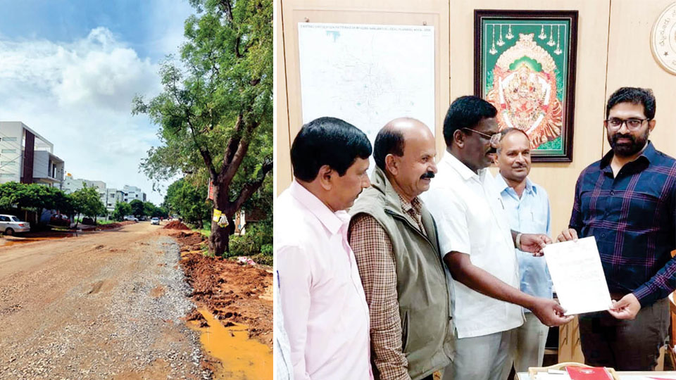 Suggestions to reconstruct 80 ft. Road in Vijayanagar 3rd Stage scientifically