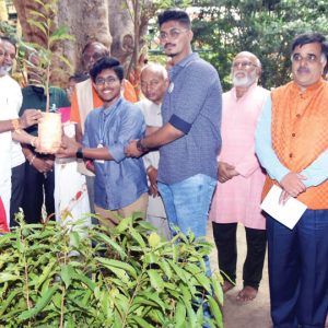 Gidamoolikotsava: Varieties of Tulasi saplings distributed