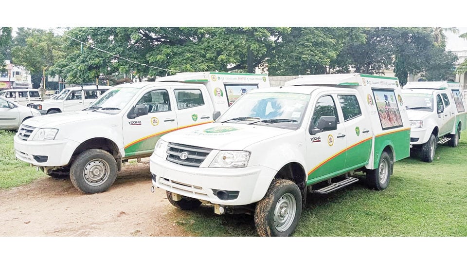 Agri Department introduces ‘Krishi Sanjeevini’ vehicles