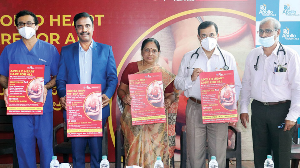 Free weekend Heart Care camp launched at Apollo BGS Hospitals