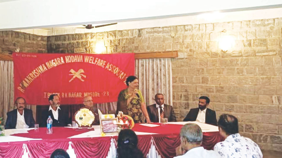 Ramakrishnanagar Kodava Welfare Association Meet