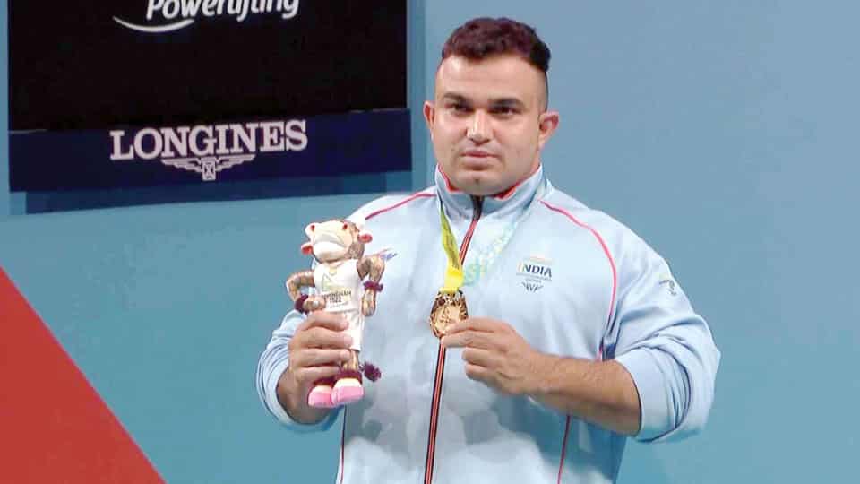 Commonwealth Games – Day 7: Sudhir wins gold in Para Powerlifting