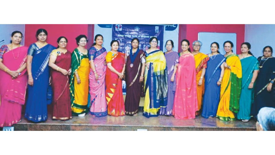 Installation ceremony of Inner Wheel Club Mysore North