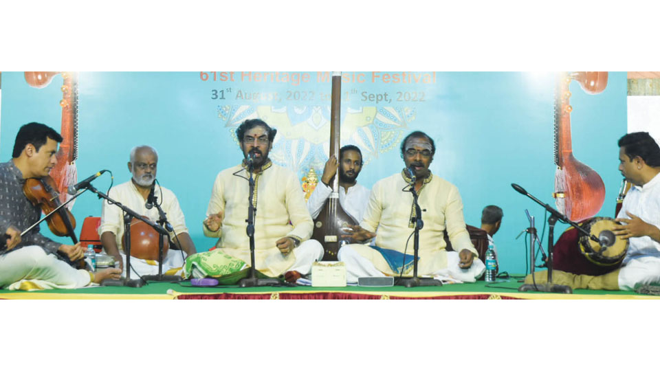 61st Heritage Music Festival at 8th Cross V.V. Mohalla: T.V. Sankaranarayanan remembered
