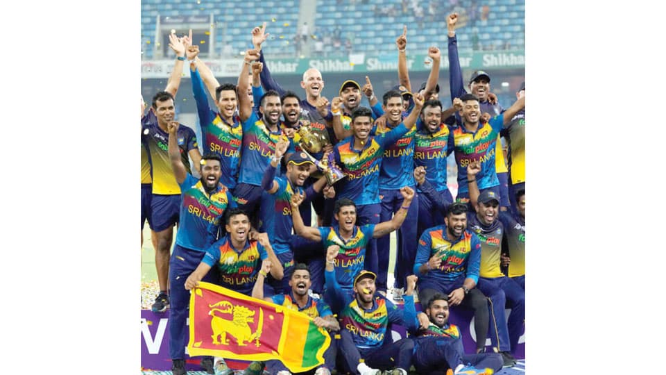 ‘Dark Horses – Young Lankan Lions’ sink Pakistan to lift Asia Cup – 2022