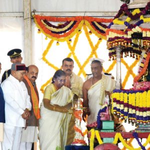 History created in Mysuru as Droupadi Murmu becomes first President to open Dasara