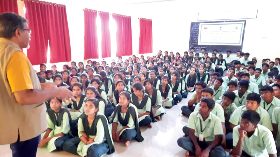 Reintroduction of Cheetahs in India: RMNH holds awareness at schools