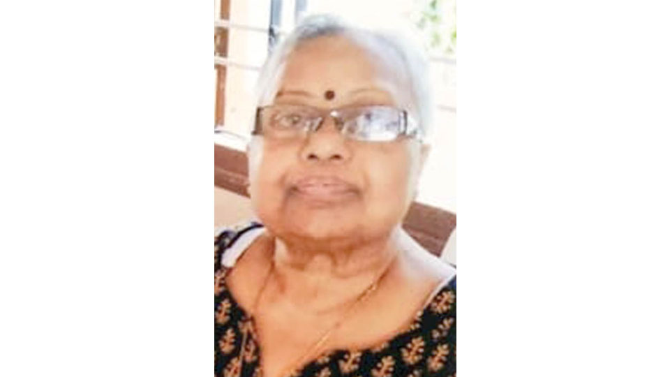 Writer Dr. H.S. Sujatha no more