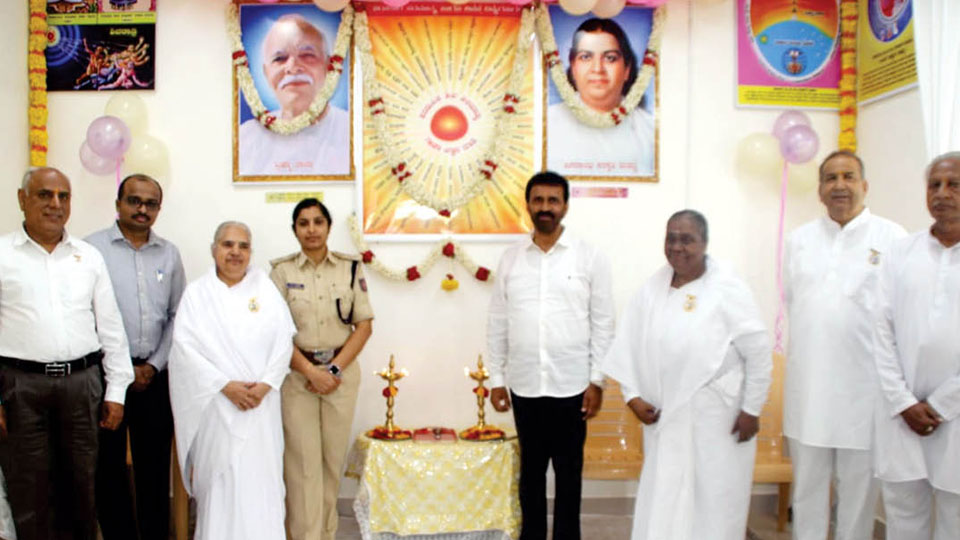 Meditation Hall in City Jail renovated and relaunched