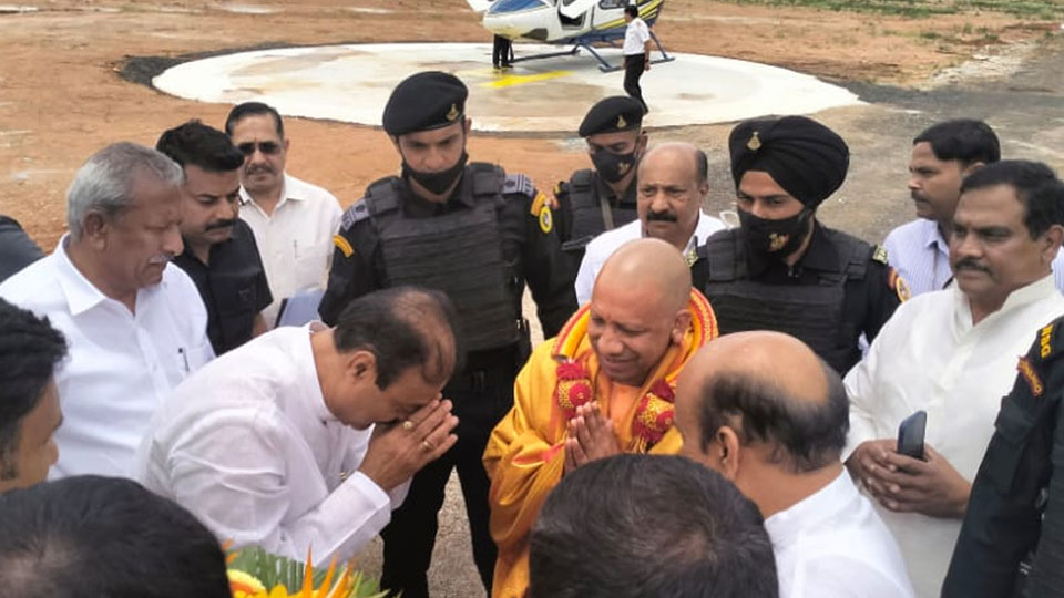 UP CM Yogi Adityanath in Bengaluru to open ‘Kshemavana’