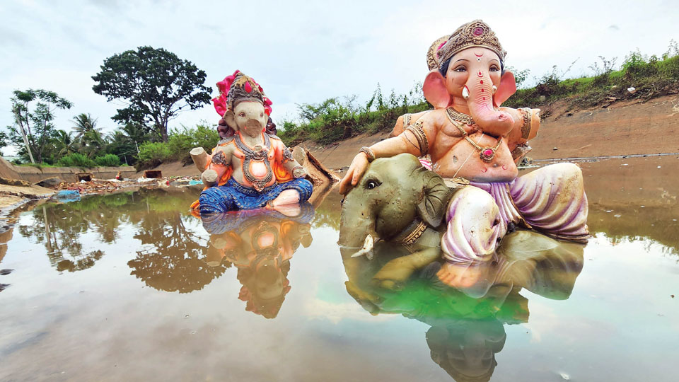 Devotion or Destruction?: Ganesha idols float and stink in canals