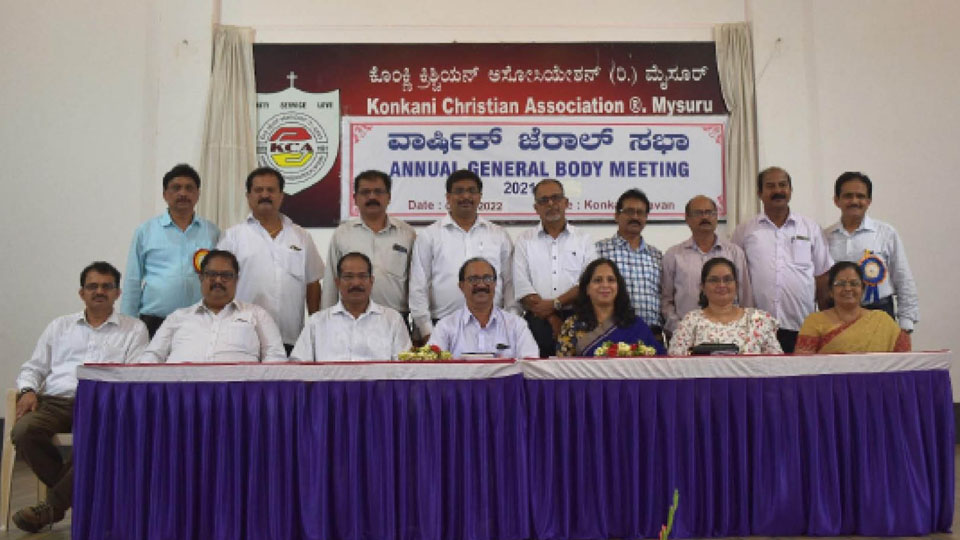 Office-bearers of Konkani Christian Association