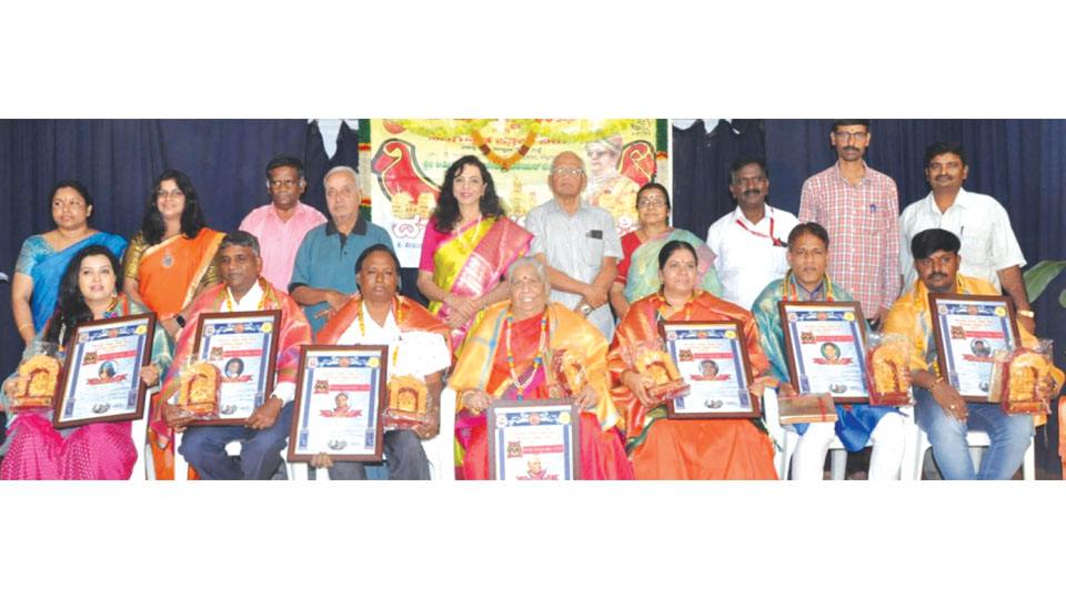 ‘Savigannada Samskrutika Prashasti’ conferred