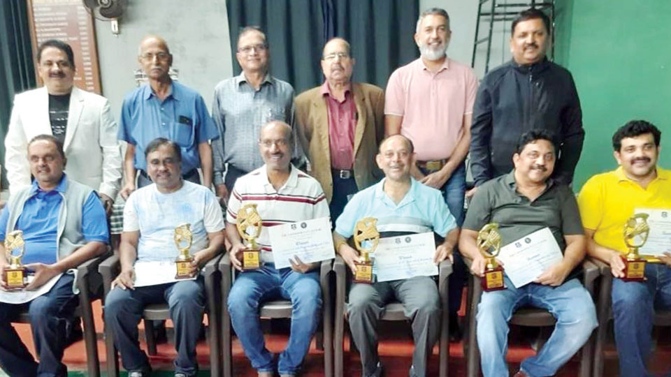 Winners of Badminton Tournament