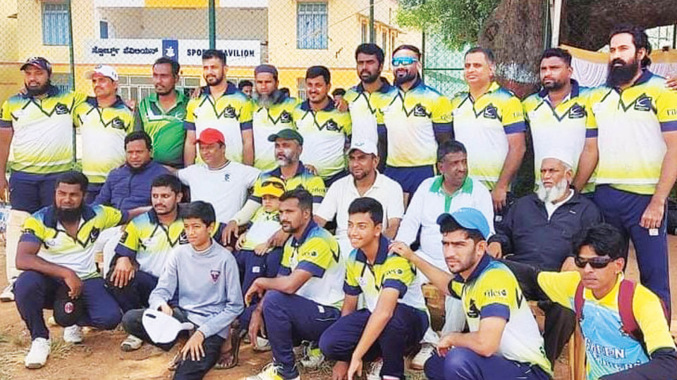 Winners of Eid Meelad-un-Nabi cricket tournament