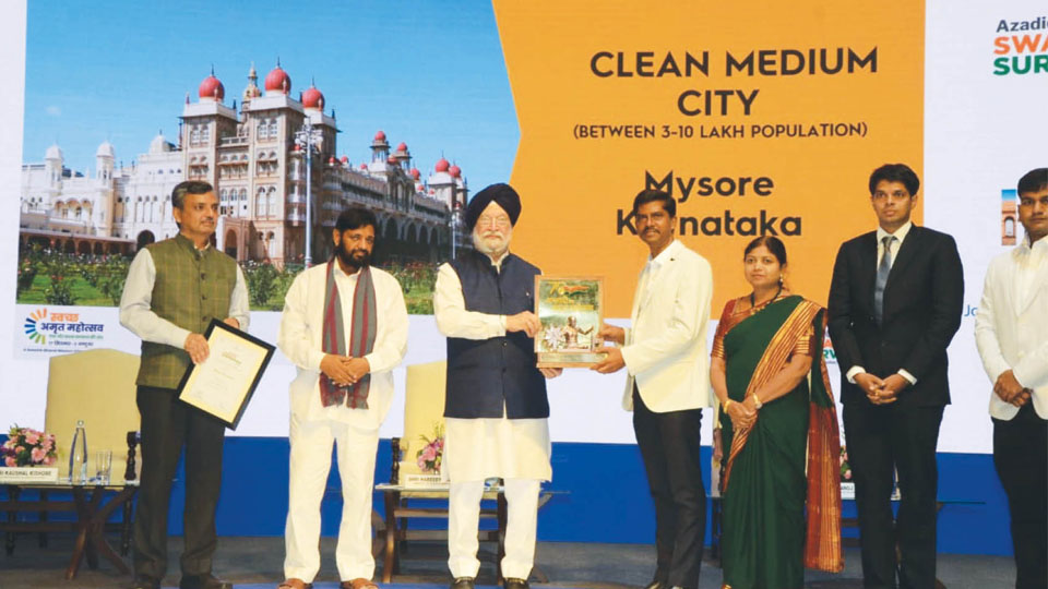 Indore cleanest city for 6th time in a row, Mysuru eighth