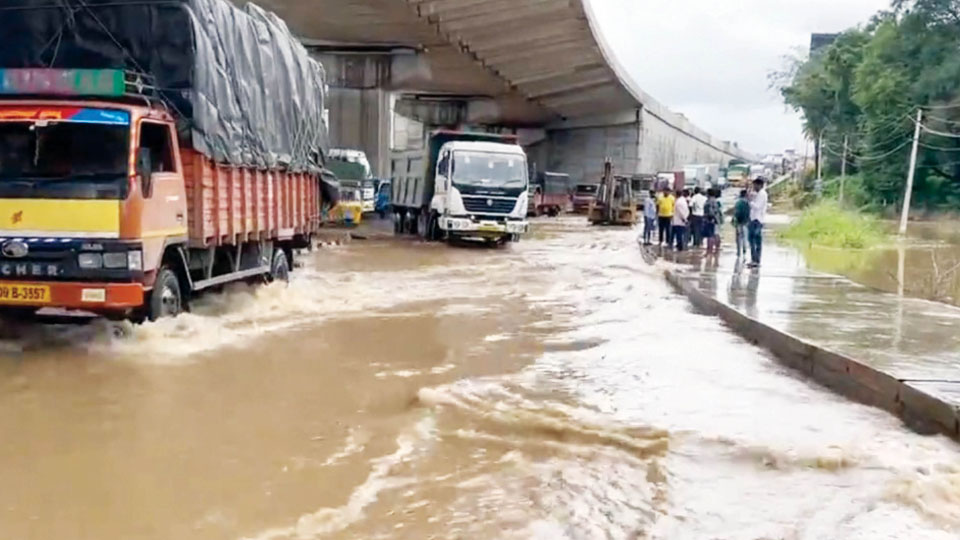 MLA blames MPs for poor quality of Mysuru-Bengaluru Expressway works