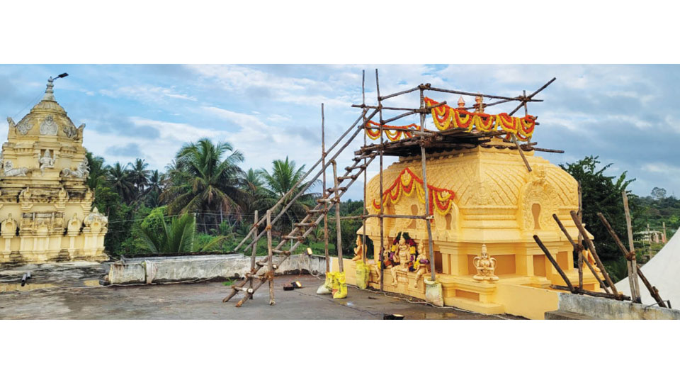 A dream come true for Orissa Association Mysore: Ancient 11th century temple on Cauvery River bank regains lost glory