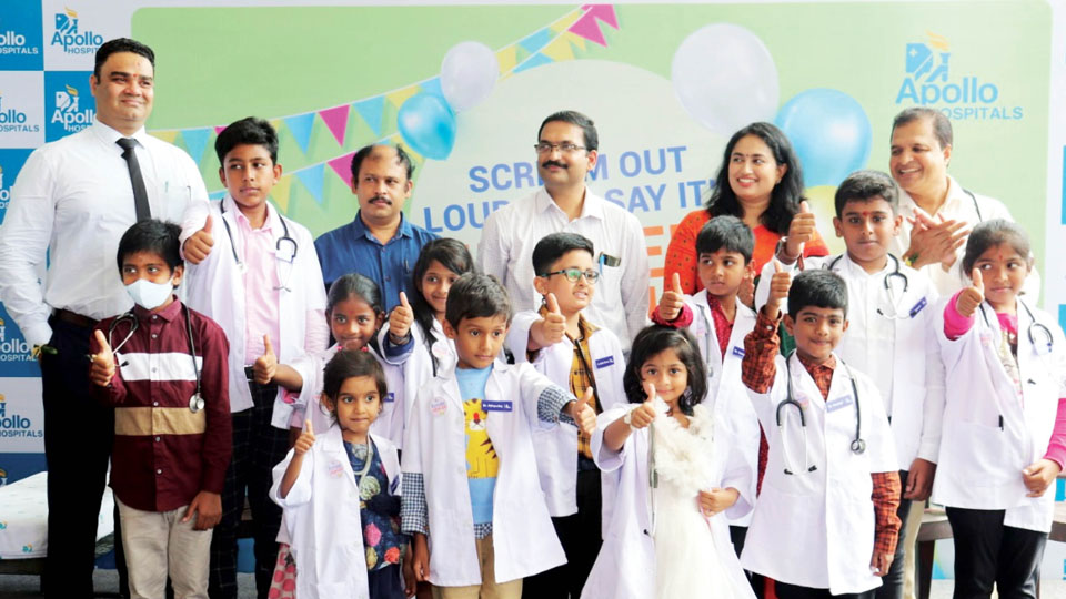 Apollo BGS Hospital hosts special event for children