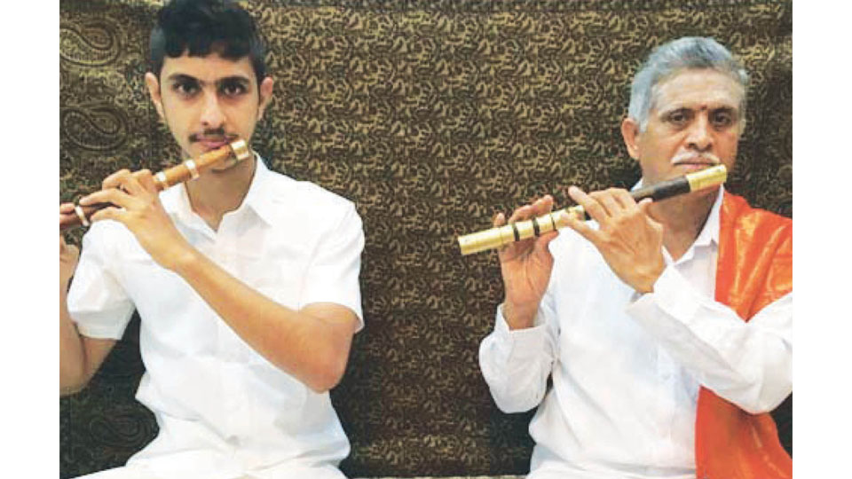 Father-son duo to present Memorial Flute Concert