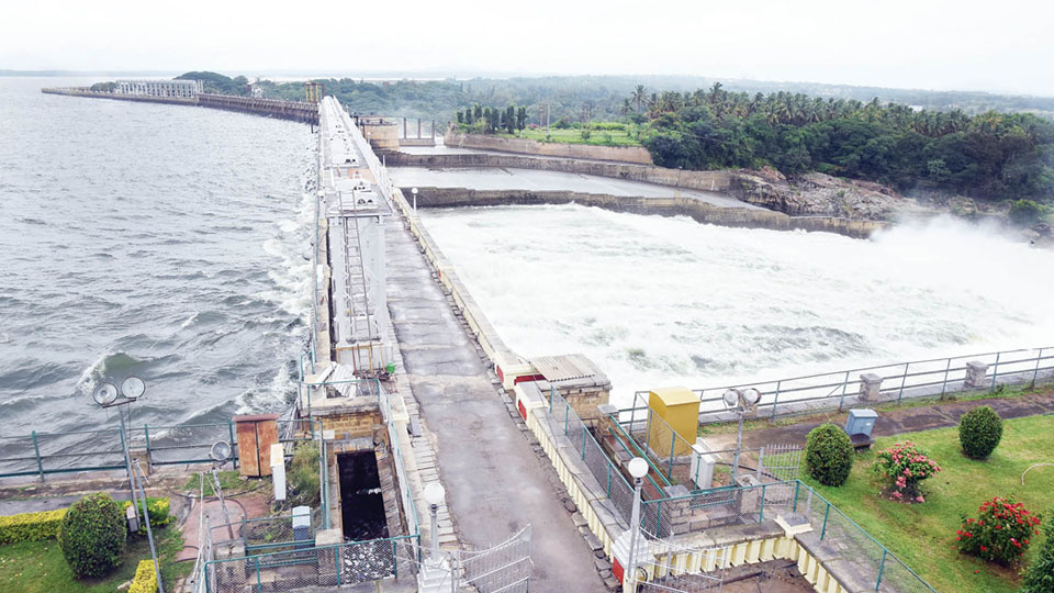 KRS Dam inflow reaches 294 tmcft after 60 years