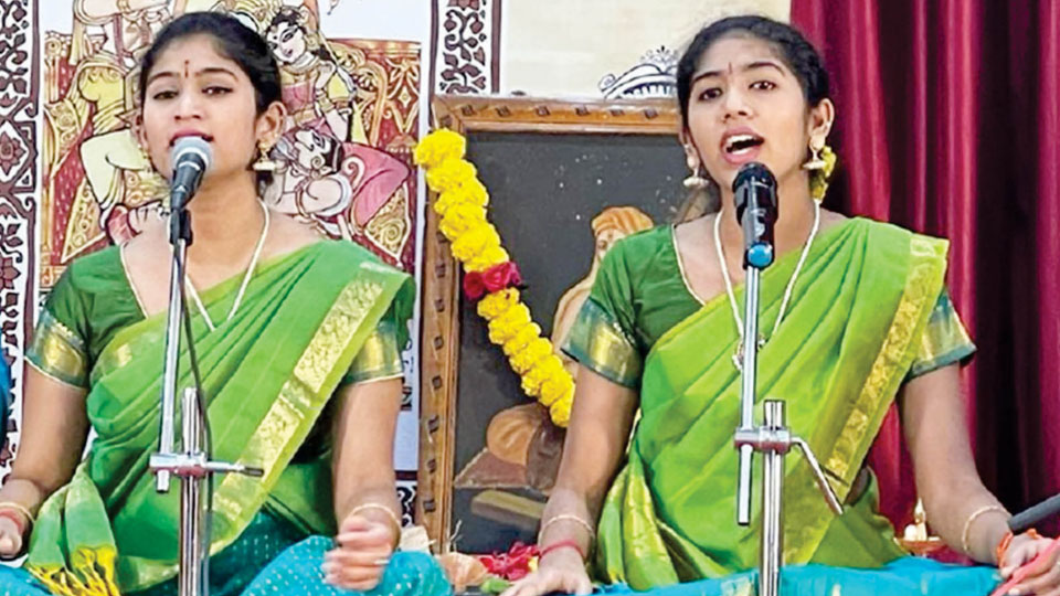 Andhra’s ‘Sri-Sri Sisters’ to present vocal duet