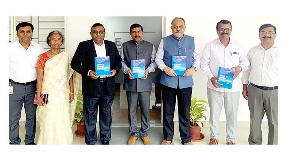 Book on ‘Speech signal processing’ launched