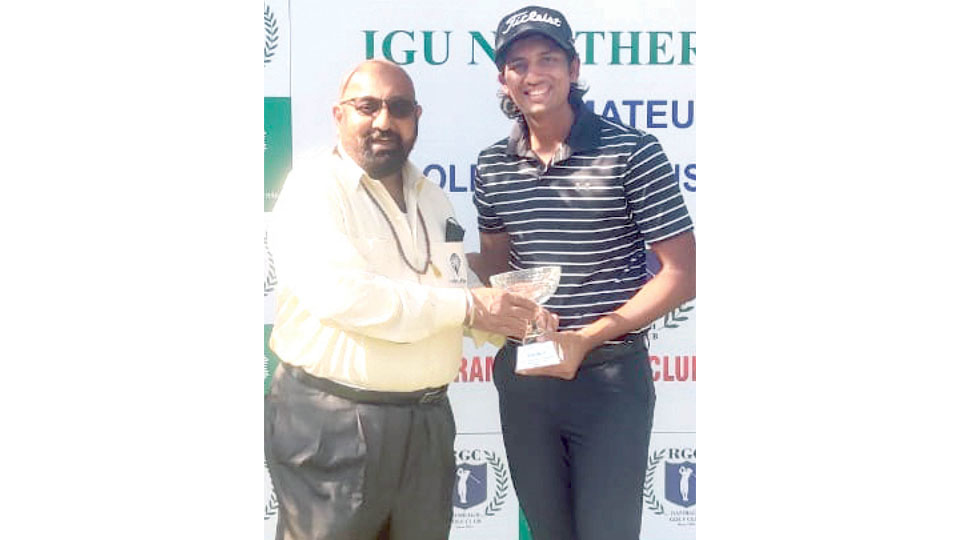 Ace city golfer wins Northern India Amateur Golf Championship