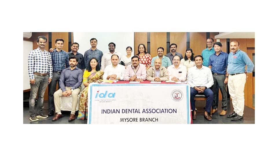 Office-bearers of Indian Dental Association