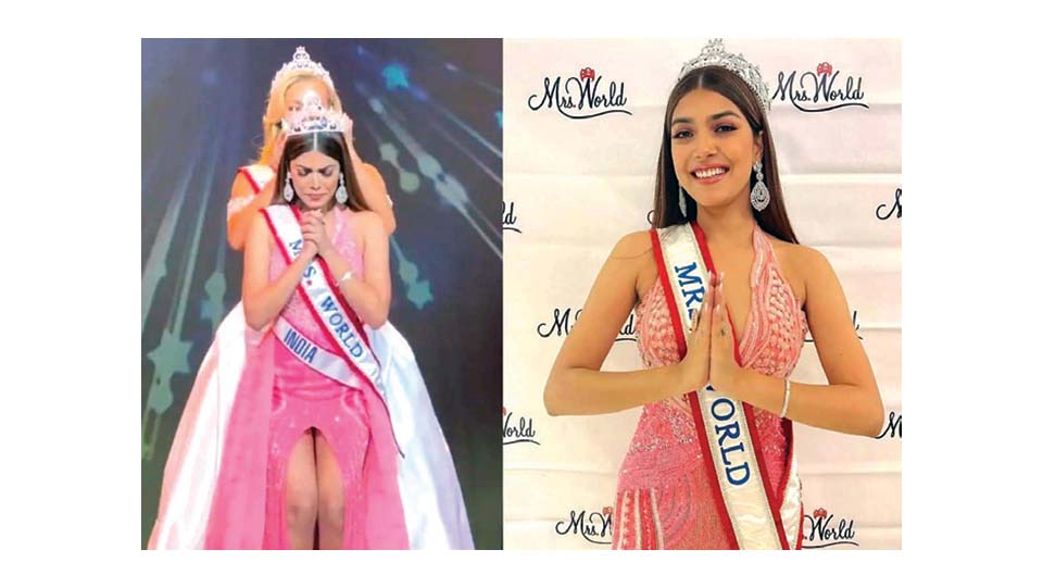 India’s Sargam Koushal is Mrs. World 2022