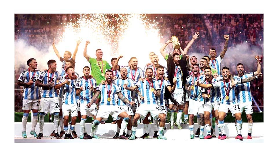 Messi leads Argentina to World Cup glory