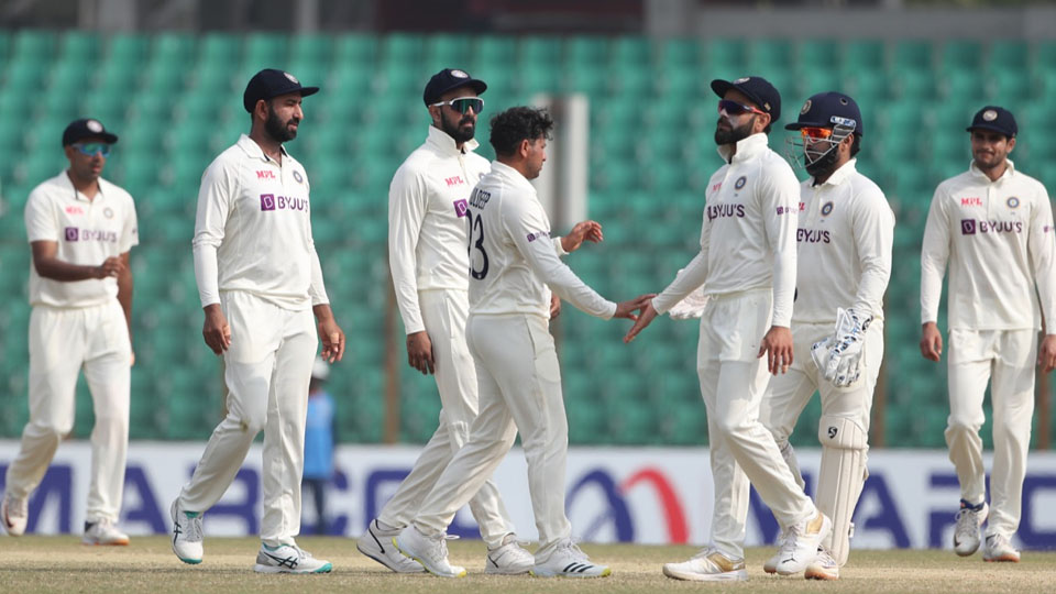 India crush Bangladesh by 188 runs