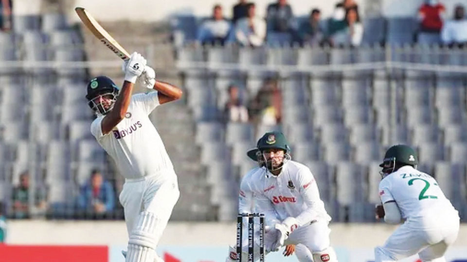India wins second Test against Bangladesh in a thriller
