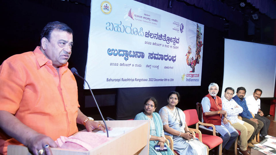 Bahuroopi Film Festival opens: Every district must have a Rangayana: Actor Doddanna