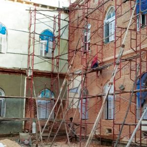 CADA Office repairs underway as per heritage mandate