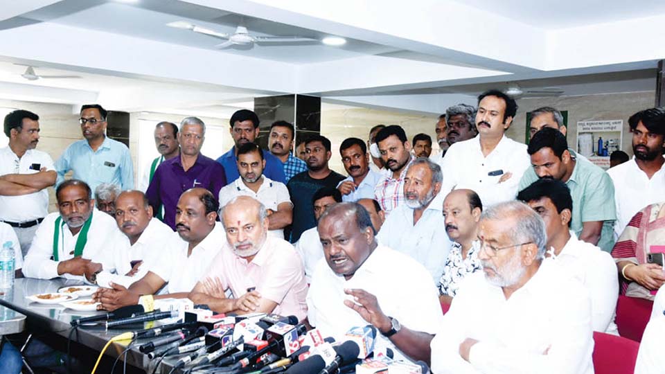 BJP is counting its last days in State: HDK
