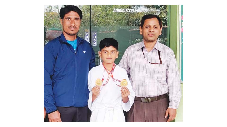 Excels in South Indian National Karate