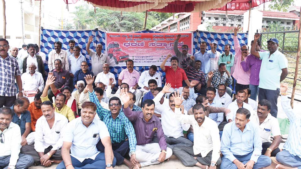 KSRTC workers strike: Bus services not affected