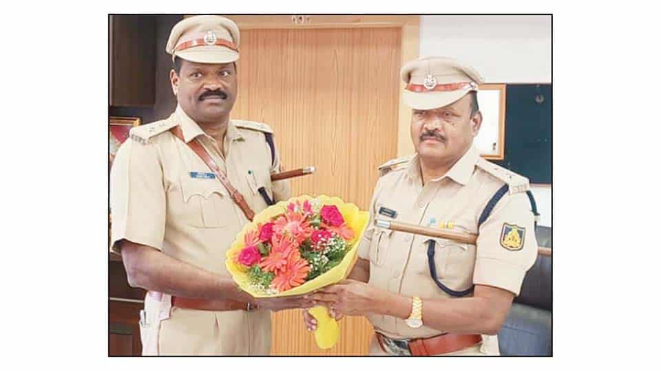 A. Maruthi takes charge as In-charge DCP of CAR