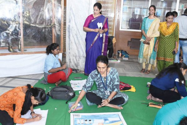 `National Voters’ Day painting contest held at Kalamandira