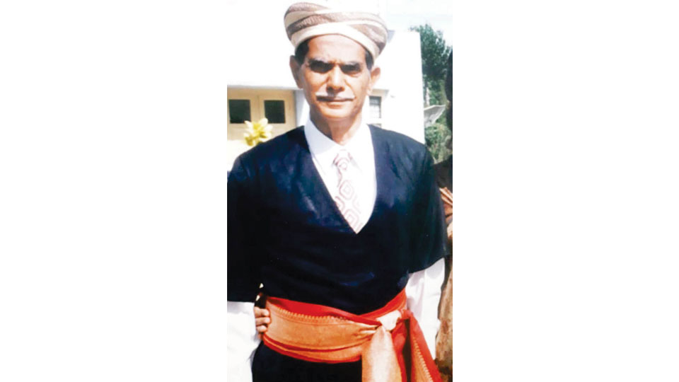 The great soul that he was Anjaparavanda M. Ponnappa, a great disciplinarian-teacher