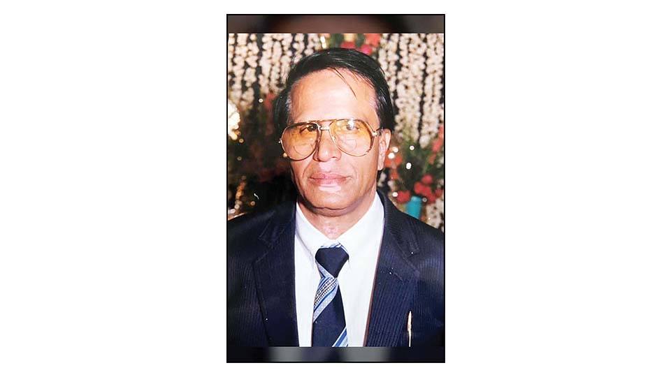 Hotelier R. Nagaraj Prasad passes away