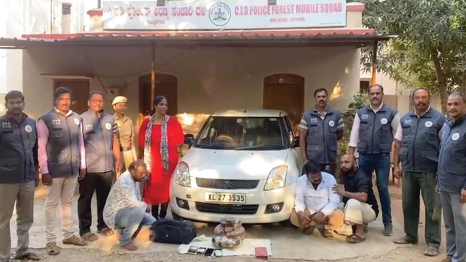 Four arrested for smuggling whale vomit