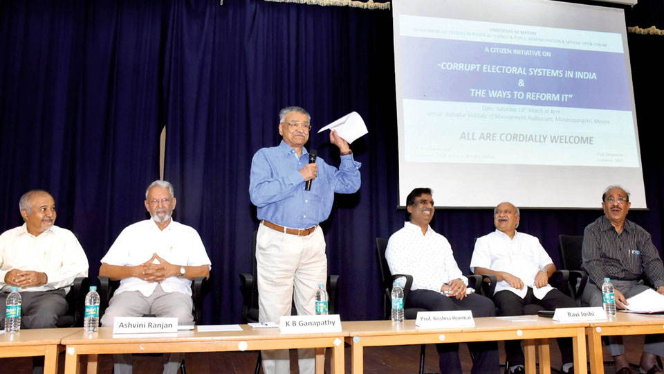 Resolve to vote, urges Mysore Open Forum