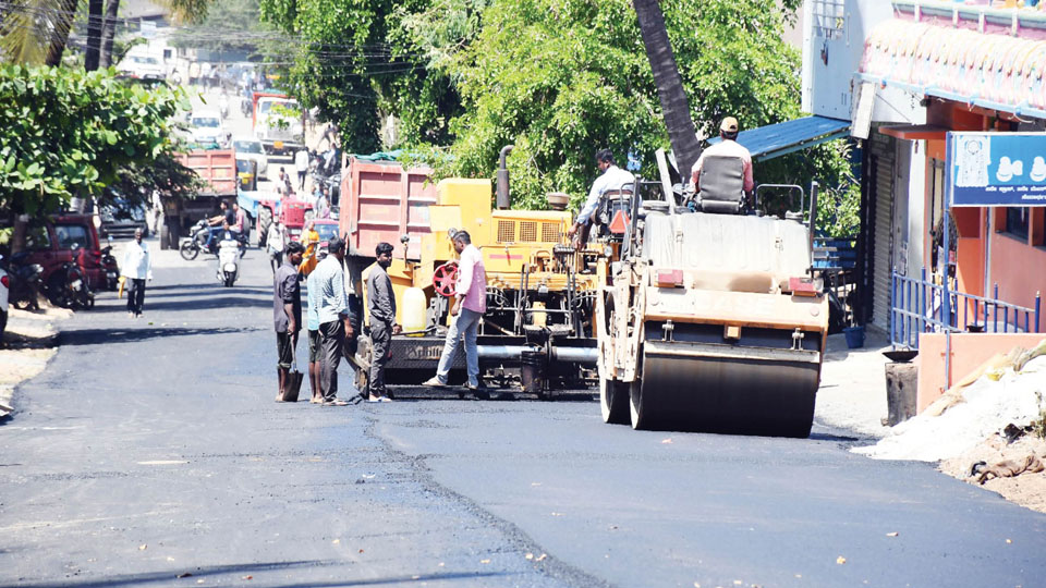 Ahead of election, MCC is on a roll with road works