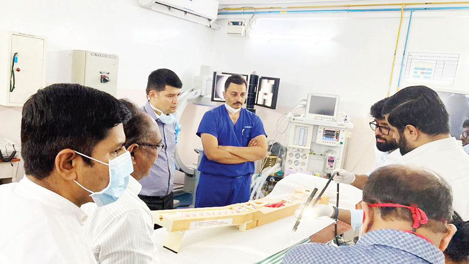 Narayana Multispeciality Hospital conducts workshop on Spiral Enteroscopy