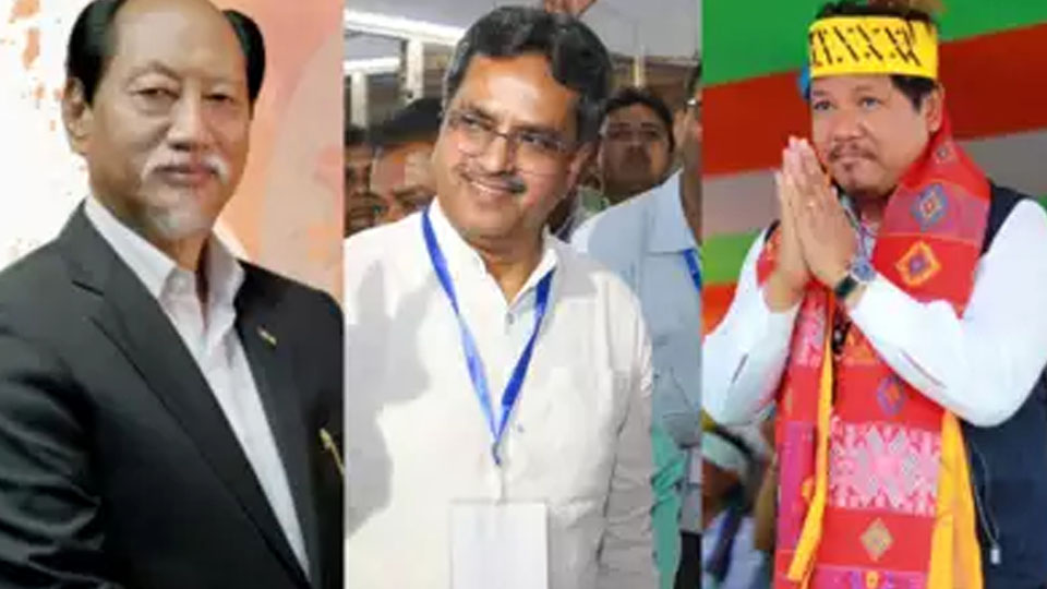 Big gains for BJP in Tripura, Nagaland, Meghalaya