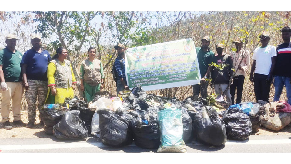 Forest Department to get rid of plastic at Chamundi Hill