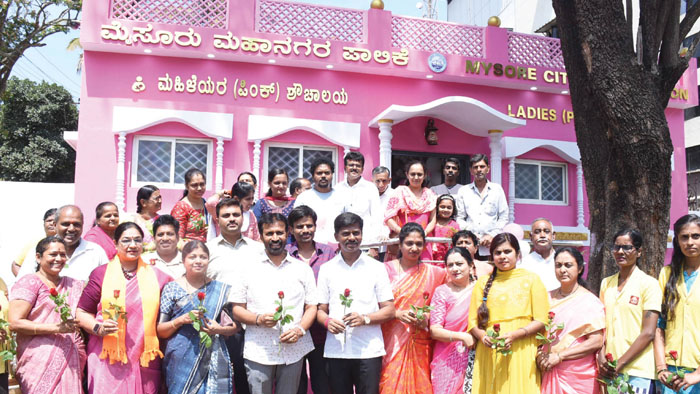Women-only Pink Toilet inaugurated but not open for use!